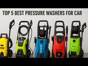 ✅ Top 5 Best Pressure Washers For Car | Best Pressure Washers for 2025 (Buying Guide)