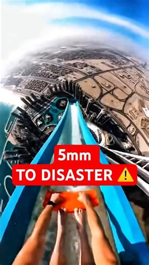 The Terrifying Physics of Water Slides. 🌊⚙️