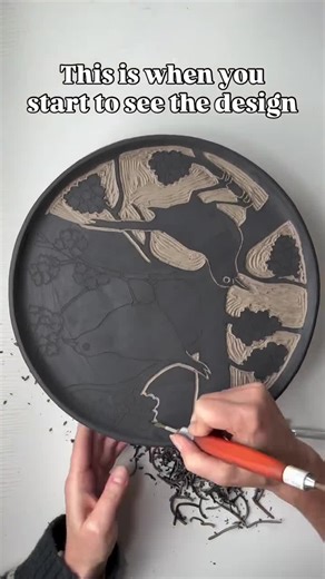 How to use greaseproof paper ❤️ ••• Follow @ceramicsby.ct for more! | The Ceramic School