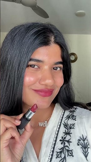 here’s another lipstick for you😍suits indian skin tone so well swissbeauty 230 brandy harrington 💋