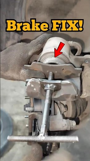 Fix Your Brakes Like a Pro! 🔧😱 #mechanic #car #brakerepair