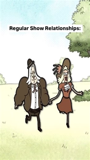 AnimationRewind on Instagram: "Regular Show Relationships: #regularshow"