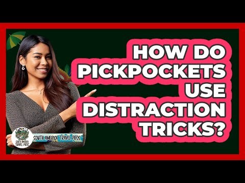 How Do Pickpockets Use Distraction Tricks?