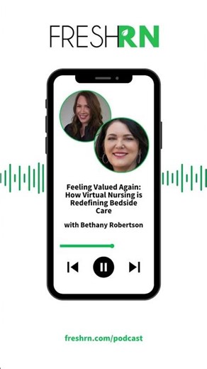 🩺 NEW FreshRN Podcast Episode! 🩺 This week, we sat down with Bethany Robertson, DNP, CNM, FNAP,