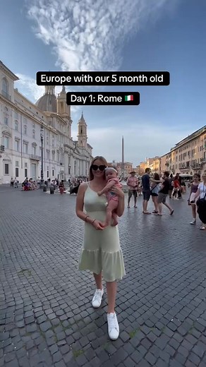 Europe with a baby Day 1 Rome #travelwithkids #rome #travelwithkids #baby #babytravel #familytravel | DriftZone