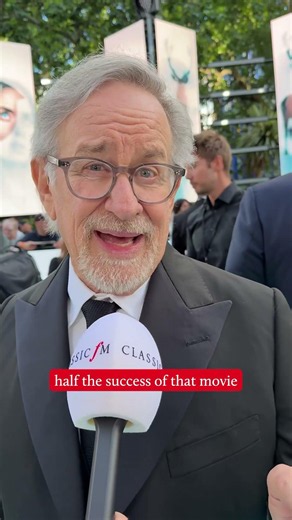 Steven Spielberg on working with John Williams for 30 years. 🫶