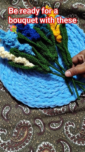 A Garden That Never Fades 🧶🌸 Midnight Meadow Reveal. #Shorts #CrochetFlowers #Handmade #LuxeCrafts