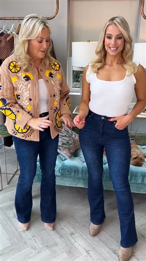 1K views |  Introducing our Kym Flare Jean Regular, the one piece...