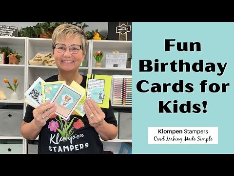 Birthday Cards For Kids | 6 Fun & Easy Ideas!