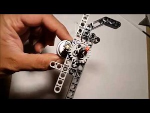 Simple method to couple and mount a DC motor on LEGO - DIY