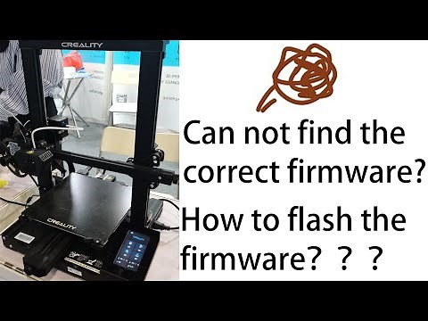 How to flash 32-bit Mainboard Firmware on Creality Ender-3 / Ender-3 Pro / Ender-3 V2 3D Printer?