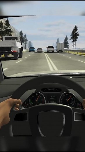 Realistic Highway Driving Simulator 😱🚗 | Traffic Racer Full Gameplay