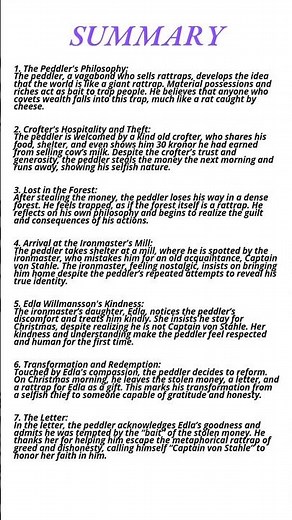 The Rattrap Summary | Class 12 English #summary #class12 #rattrap #cbse