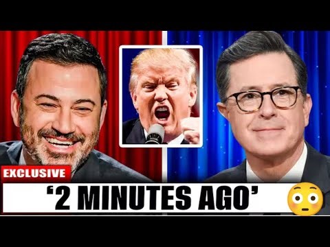 Trump LOSES IT After Jimmy Kimmel and Stephen Colbert Exposed Him On Live TV