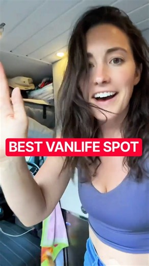 I may have found my favorite spot to live in a van #vanlife