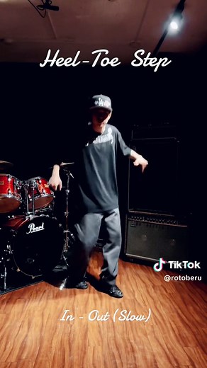 HEEL TOE STEP TUTO💪🔥 #hiphop #step #life #fyp