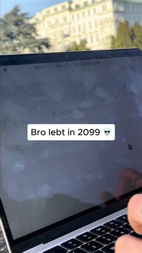 Bro lebt in 2099 💀