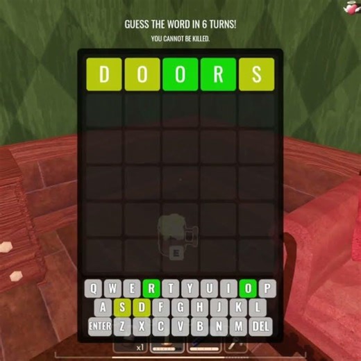 Guess The Word!!! #roblox #shorts #doors #wordle