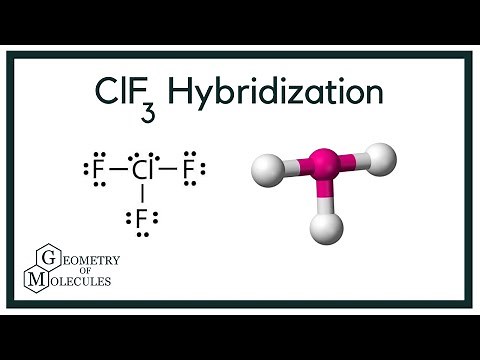 ClF3 Hybridization (Chlorine Trifluoride)