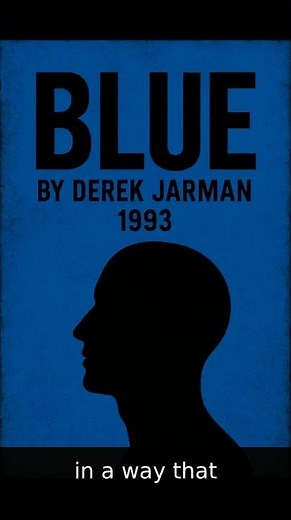Retro Vibes: Blue by Derek Jarman (1993)