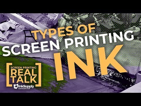 Types of Screen Printing Inks | Screen Printing Real Talk