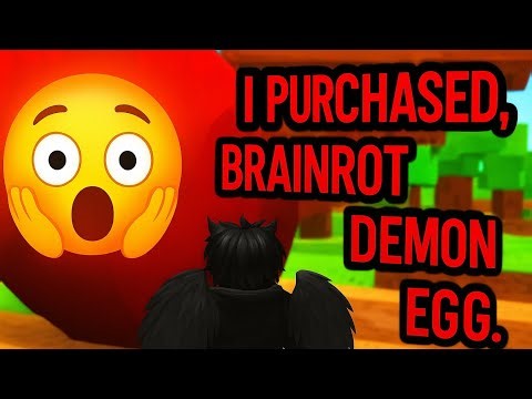 steal brainrot Rarest DEMON EGG😱