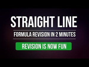 Revise Straight Line in 2 Minutes | Coolest Way to Revise | MathonGo