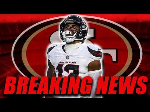 BREAKING 49ers Sign WR Christian Kirk to 1-Year $6M Deal