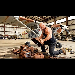 Abandoned 1960 Cessna 172 Skyhawk Found on Mount Everest Full Restoration | Fully Restoration Solution