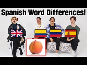 Spanish Differences Between Spain, Colombia, Venezuela!!