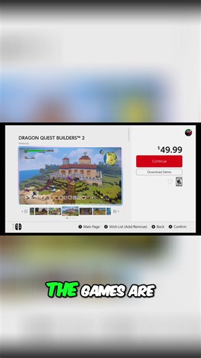 Dragon Quest Builders 2: Endless fun! So much to do, so many ways to build. You can play this forever. #DragonQuestBuilders2 #Gaming #NintendoSwitch #Gamer #LetsPlay