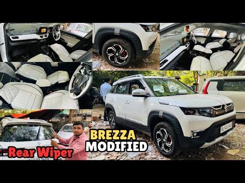 Brezza Lxi Cng Modifications | Brezza lxi Modified | Brezza Base To Top Modified | Brezza modified