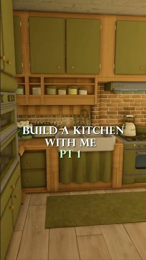 Build A Kitchen With Me! #bloxburg #bloxburgspeedbuilds #bloxburgkitchen #roblox #robloxbloxburg #yt