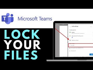 How to Lock Files in Microsoft Teams 2025 (EASY GUIDE)