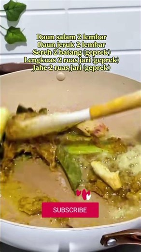 Eid menu! How to make simple and delicious chicken opor, typical of Eid al-Fitr #reels #shortvideo