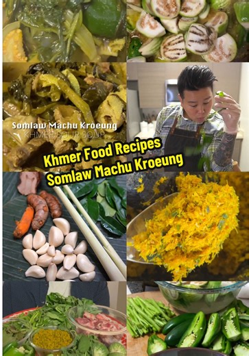 Somlaw Machu Kroeung: Authentic Khmer Soup Recipe