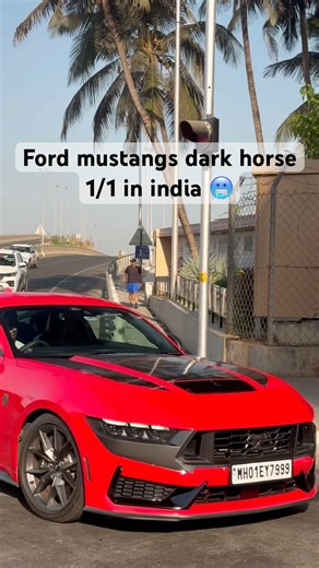 Only 1/1 ford mustangs dark horse 🥶💀😈