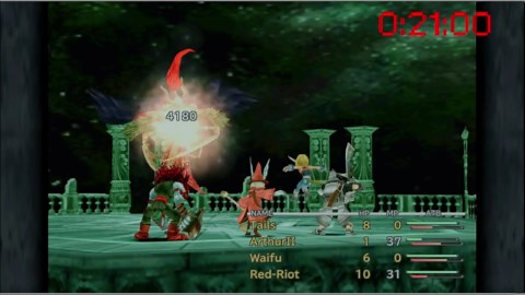 Barely made it to Excalibur II... Look at the time...