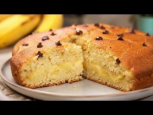 If You Have 3 Ripe Bananas, Make This Cake!