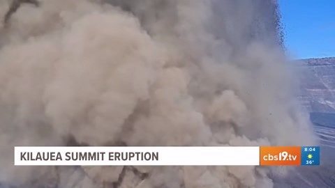Hawaii's Kīlauea volcano erupts