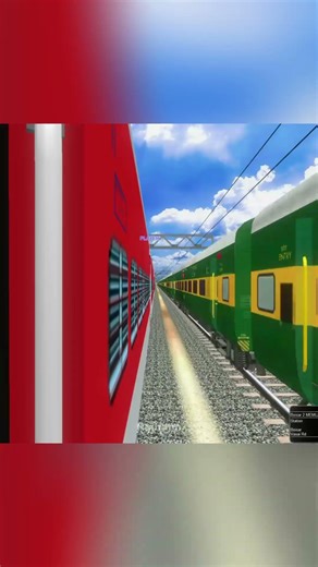 Garib Rath❤️‍🔥 16311/Shri Ganganagar - Thiruvananthapuram North || #msts #openrails