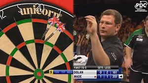The History Maker... Brendan Dolan earned his nickname with the first ever NINE-DARTER in the double-start format at the World Grand Prix... Be there this year 🎟 http://bit.ly/GPDartsFBPD | Professional Darts Corporation