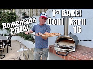 First Bake in the Ooni Karu 16 Pizza Oven