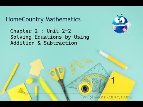 Solving Equations - Concept Overview & Lecture | Chapter 2 : Unit 2-2 | PTI