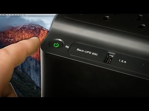 APC Back-UPS - Battery backup for your Computer and network