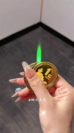 Counter Quality Stress-relieving Rotating Coin Windproof Inflatable Trendy Toy Portable Metal