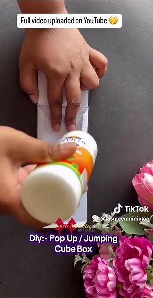 DIY Jumping Cube Box: Create Your Own Fun Toy