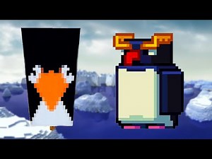 How to make a PENGUIN banner in Minecraft!