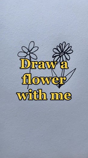 Drawing Tutorial: How to Meditate Through Art with Flower Drawing