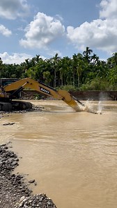Den Fluss graben #excavator #sany #germany | Mohd Arafat